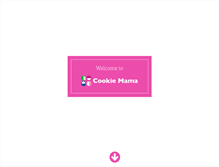 Tablet Screenshot of cookiemamacalgary.com